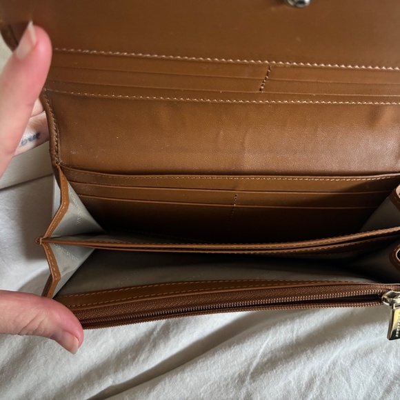 Authentic Burberry Haymarket Penrose Continental Wallet - Picture 7 of 10